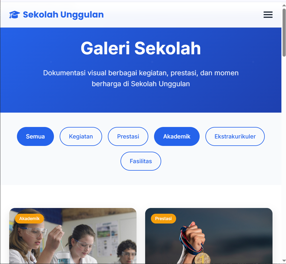 Website Profil Sekolah